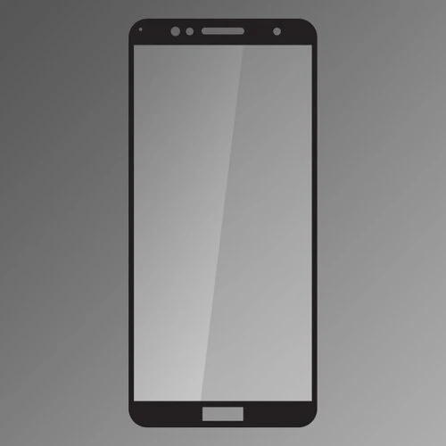 MobilNET FMO-0745-HUA-HON7A Ochranné sklo Q sklo Honor 7A celotvárové čierne