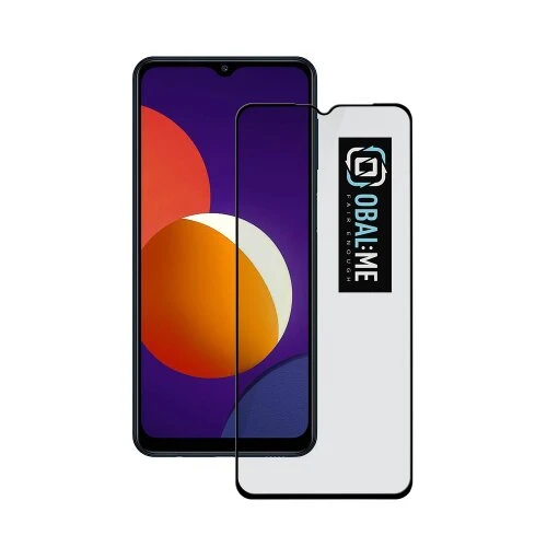 Obal:Me 5D Tvrzené Sklo pro Samsung Galaxy M12/A32 5G/A12/A02s Black