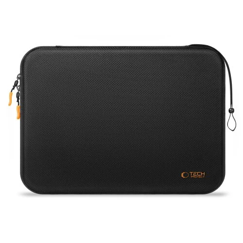 Puzdro Tech-Protect Hardpouch na notebook 13-14" - čierno-oranžové