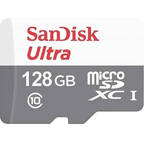 MicroSDXC karta SanDisk Ultra 128GB 100MB/s + adaptér