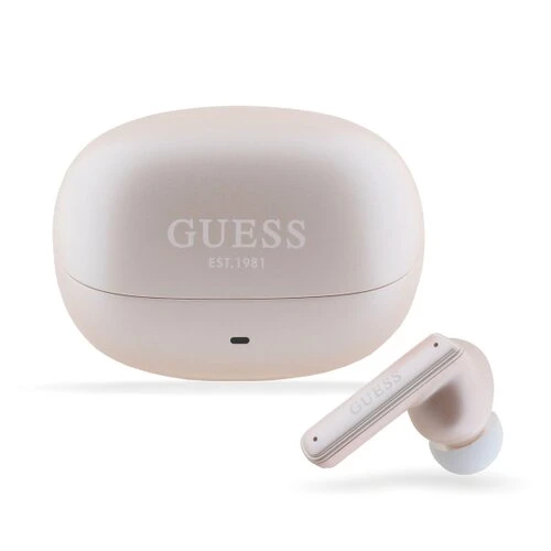 Guess Capsule ANC/ENC TWS Bezdrôtové Slúchadlá Ružové