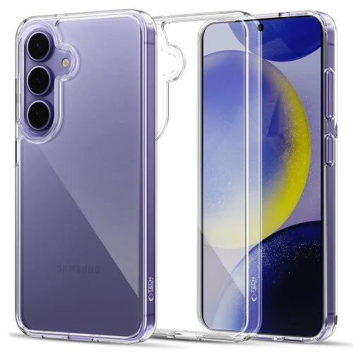Puzdro Tech-Protect Flexair Hybrid Galaxy S25 - transparentné