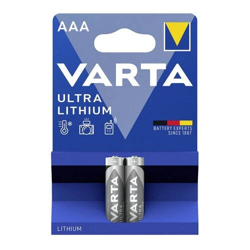 Varta Ultra Lithium AAA Baterie 2ks