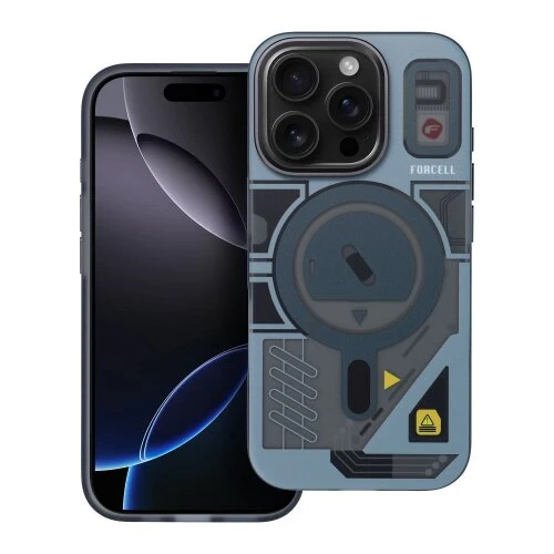 Puzdro Forcell F-Protect Military Magsafe iPhone 16 Pro - šedé