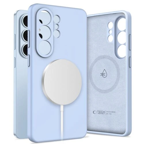 Puzdro Tech-Protect Silicone Magsafe Galaxy S26 Ultra - sky blue