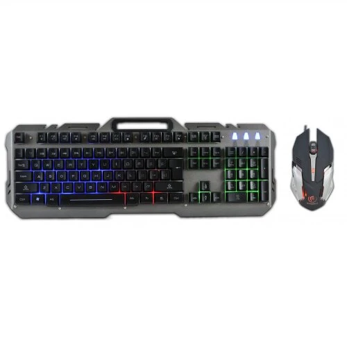 Rebeltec wired set: LED keyboard + mouse players - herná klávesnica + myš