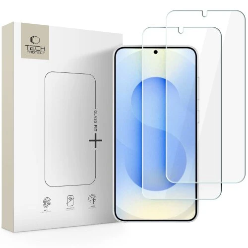 Ochranné sklo Tech-Protect Glass Fit+ Galaxy S26+ Plus, 2 ks