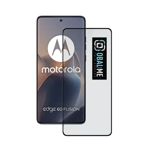 OBAL:ME 5D Tvrzené Sklo pro Motorola Edge 60/60 Pro/60 Fusion Black