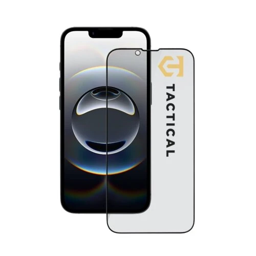 Tactical Glass Shield Privacy Stealth 5D sklo pro Apple iPhone 13/13 Pro/14/16e/17e Black