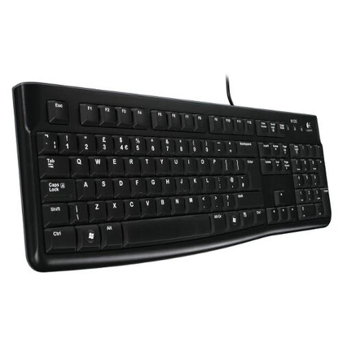 Klávesnica Logitech Keyboard K120, USB, CZ