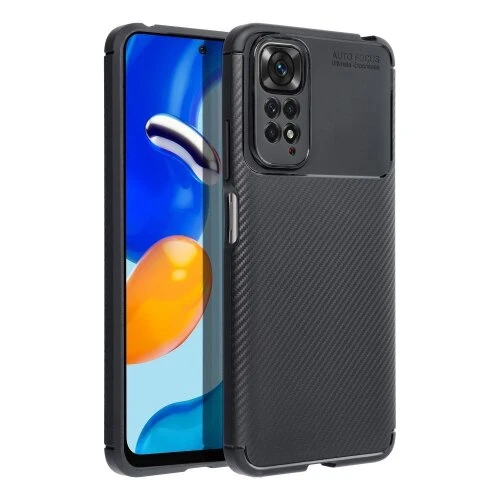 Puzdro Carbon Elite TPU Xiaomi Redmi 13C/Poco C65 - čierne