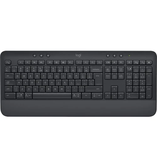 Logitech K650 Signature - bezdrôtová pohodlná klávesnica - grafitová - CZ/SK