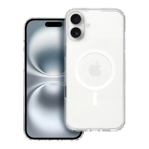 Puzdro Magsafe antiyellow iPhone 16 Plus - transparentné