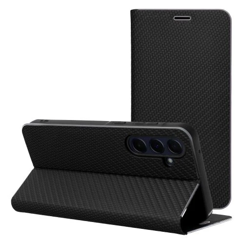 Flip case for Xiaomi Redmi A5 ( 173,3 x 79,4 x 8,26) Luna Book Carbon black