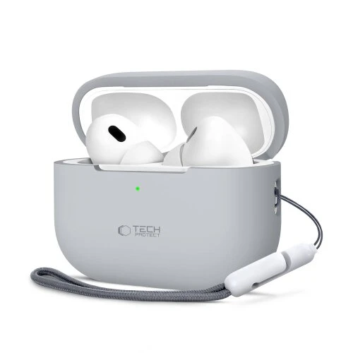 Puzdro Tech-Protect Silicone Apple AirPods Pro 1/2 - crayon grey