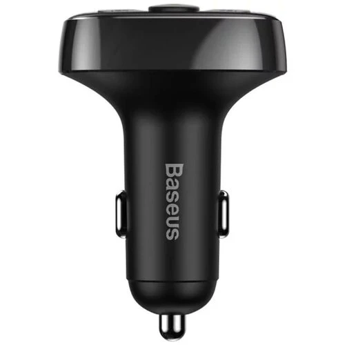 Baseus CCTM-01 2xUSB Car FM Transmitter, Čierny