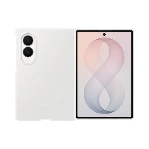 EF-EF971CWE Samsung Silikonový Magnetický Kryt pro Galaxy Z Fold 8 Cream