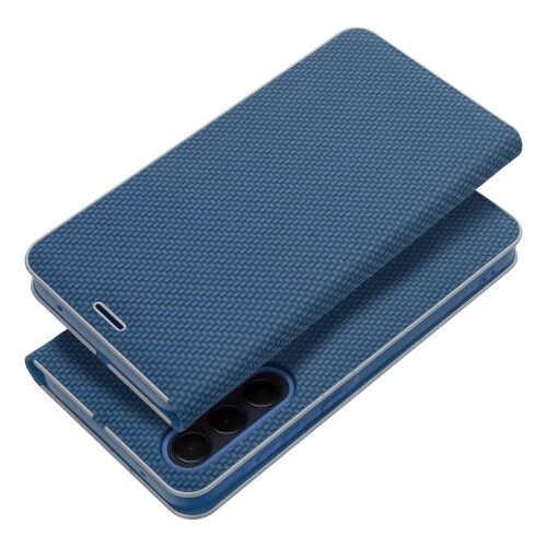 Puzdro Luna Book Carbon Samsung Galaxy A32 LTE ( 4G ) - modré