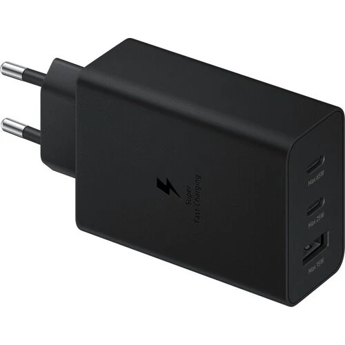 EP-T6530NBE Samsung Trio 65W Cestovná nabíjačka - čierna