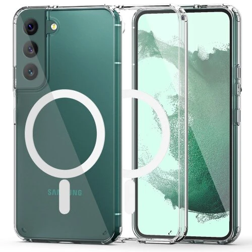 Puzdro Tech-Protect Flexair Hybrid Magsafe Galaxy S22 - transparentné