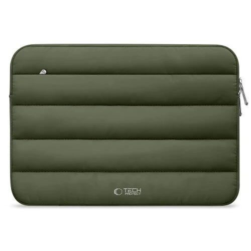 Puzdro Tech-Protect Fluffy na notebook 15-16" - army green
