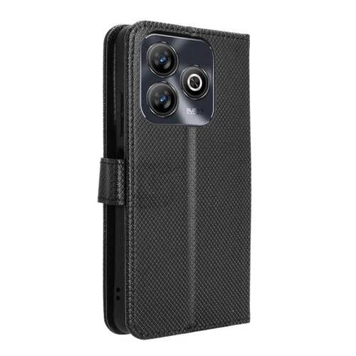 Puzdro Diamond Book ZTE Blade A75 - čierne