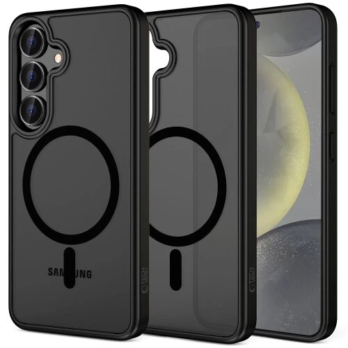 Puzdro Tech-Protect Magmat Magsafe Galaxy S25 - matné čierne