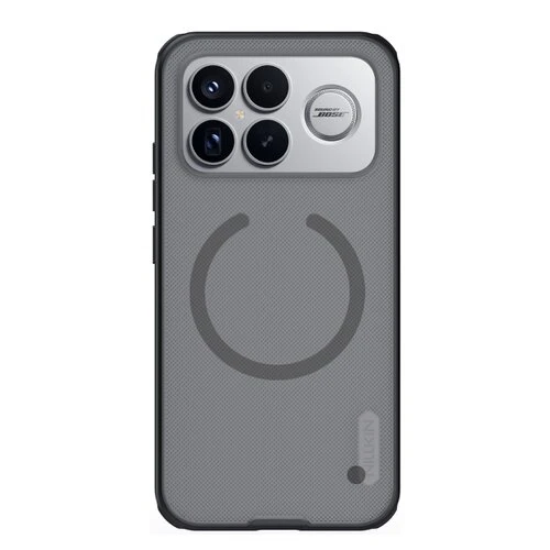 Nillkin Super Frosted PRO Magnetic Zadní Kryt pro Poco F8 Ultra Transparent Black