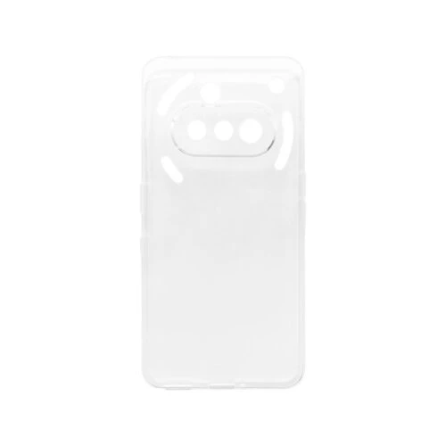 mobilNET silikónové puzdro Nothing Phone (3a), priehľadné (Moist)