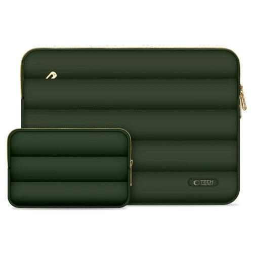 Puzdro Tech-Protect Puffy na notebook 15-16" - army green