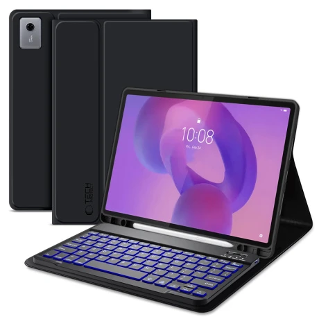 Tech-Protect SC Pen Keyboard puzdro s klávesnicou na Lenovo Idea Tab Plus 12.1'', čierne