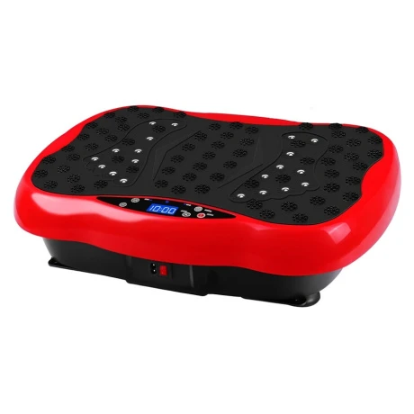 Livefy Fit Plate vibračná plošina na cvičenie, červená