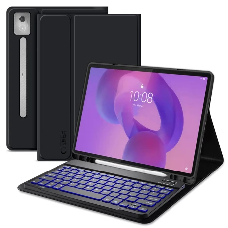 Tech-Protect SC Pen Keyboard puzdro s klávesnicou na Lenovo Idea Tab Pro / Pro MT 12.7'', čierne