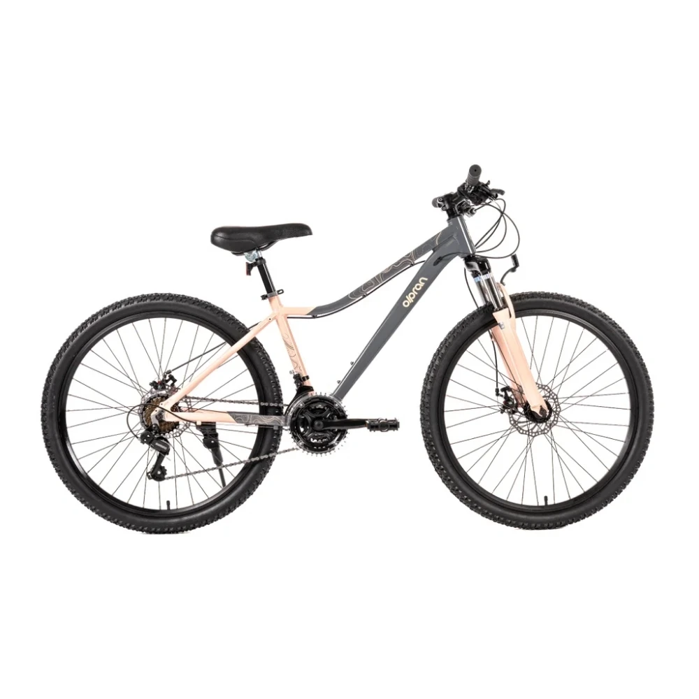 Olpran Strix 26" - model 2026 šedá/ružová - 15" (140-155 cm)