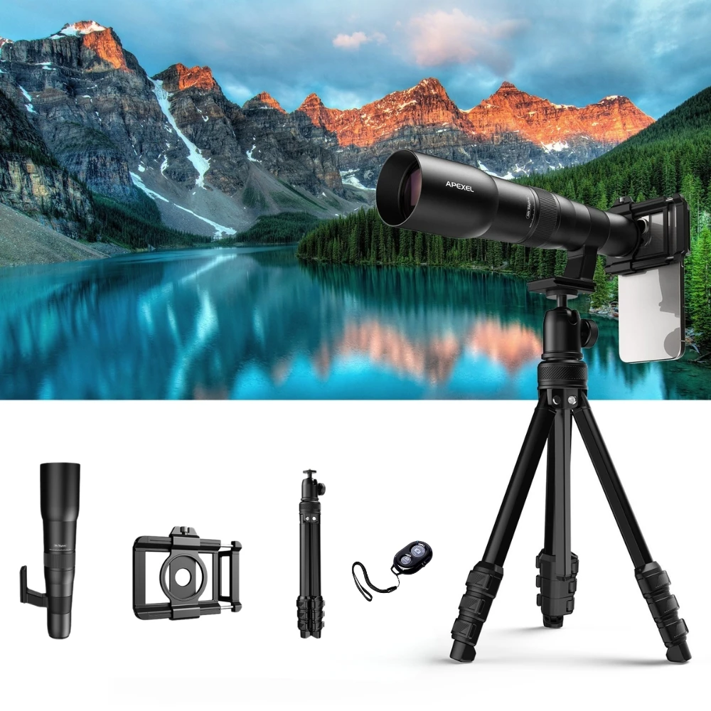 Apexel 50X Telescope Lens