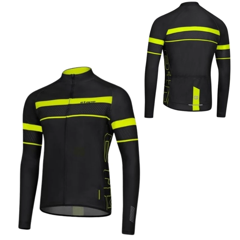 Etape Comfort 2.0 čierna/žltá fluo - M