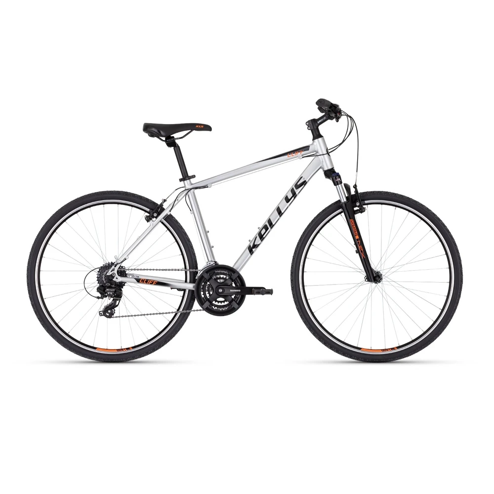 Kellys KELLYS Cliff 30 chrome grey - M (19", 165-180 cm)