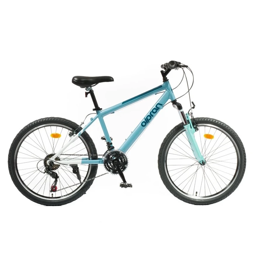 Olpran Helix ALU 24" - model 2026 modrá/bíela/zelená - 15" (135-155 cm)