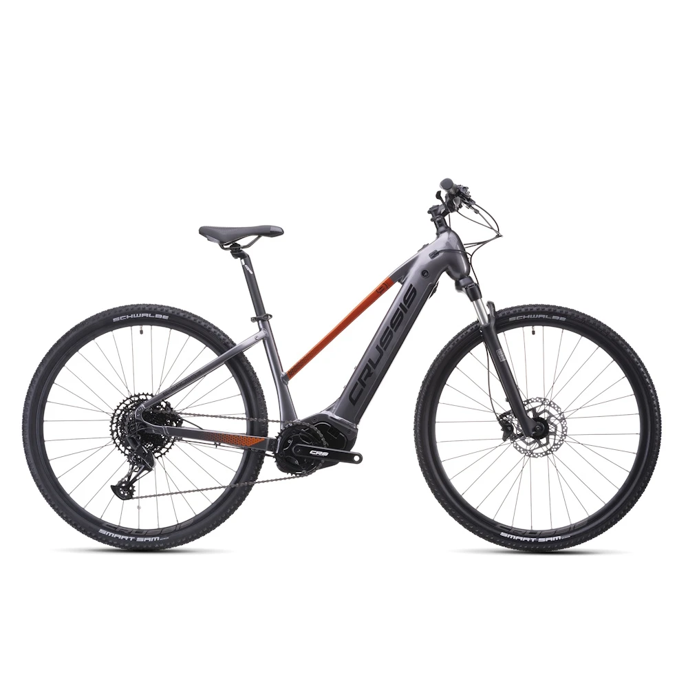 Crussis e-Cross Low 9.11 715Wh 28" - model 2026 16" (155-170 cm)