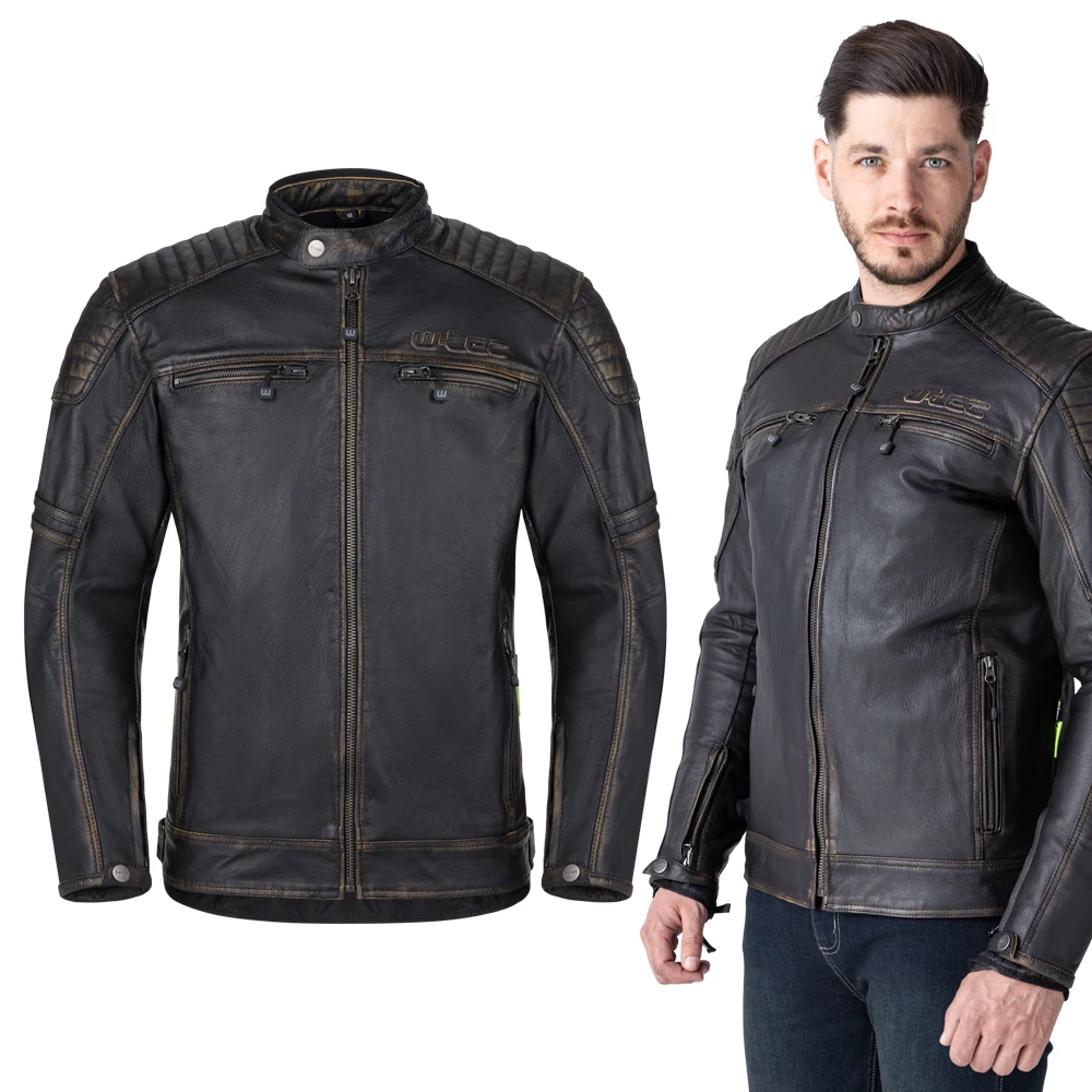 W-TEC Mungelli EVO vintage čierno-hnedá - S