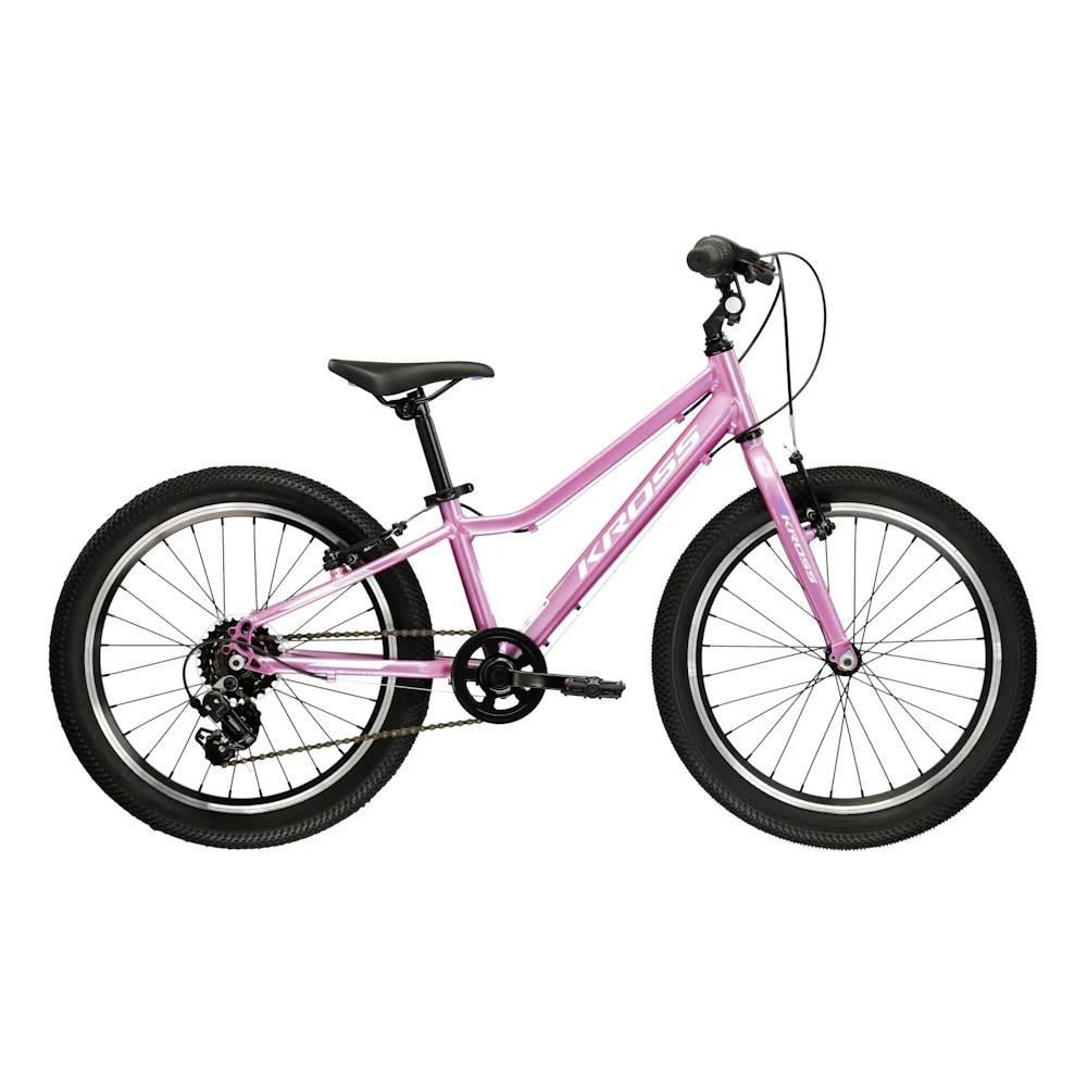 Kross Lea Mini 1.0 20" - model 2026 ružová/biela/lesk - 11" (110-135 cm)