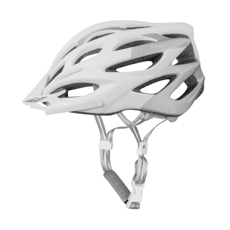 Etape Vesper biela/šedá mat - S/M (55-58)