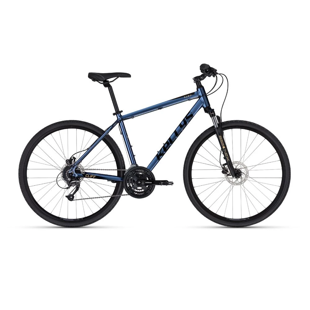 Kellys CLIFF 90 28" - model 2024 Thunderstorm Blue - S (17", 155-170 cm)