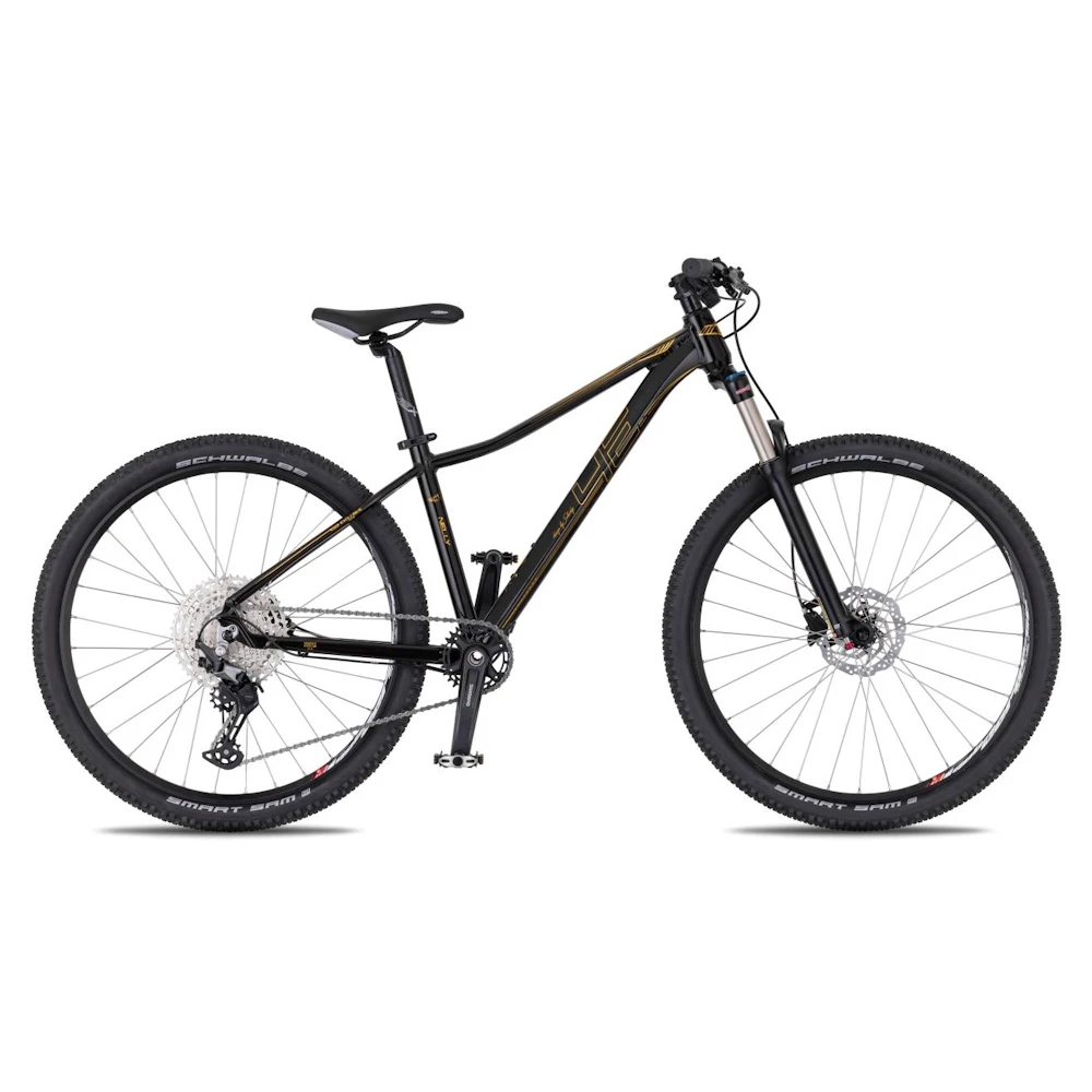 4EVER Nelly Active 27,5" - model 2026 black/gold - M (18", 165-175 cm)