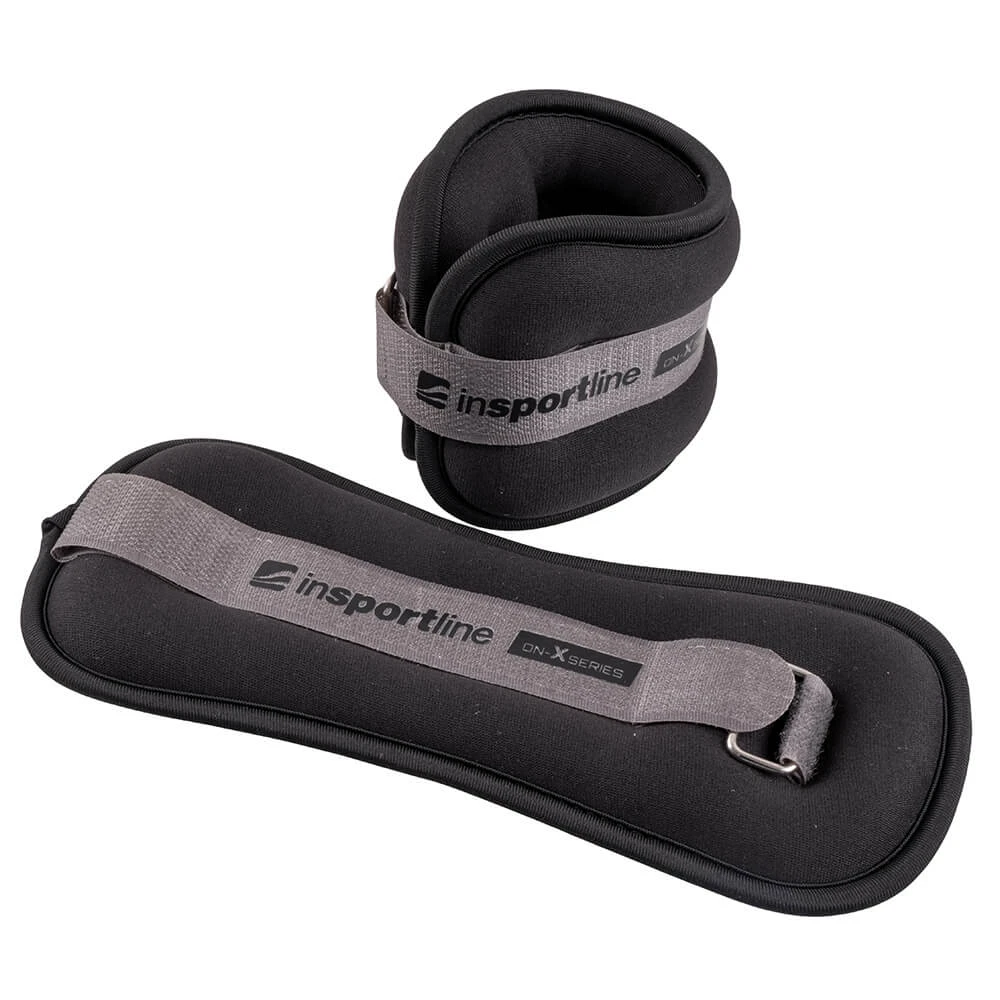 inSPORTline ON-X Neoprener 2x0,5 kg čierna