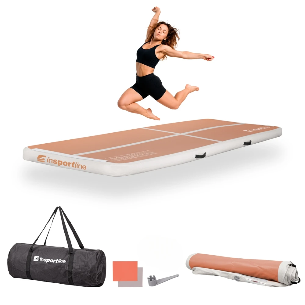 inSPORTline Airstunt 300x100x10 cm mocha mousse