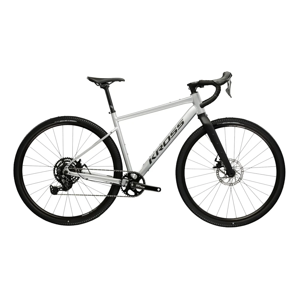 Kross Esker 1.0 28" - model 2026 šedá/grafitová/mat - XS (17", 160-168 cm)