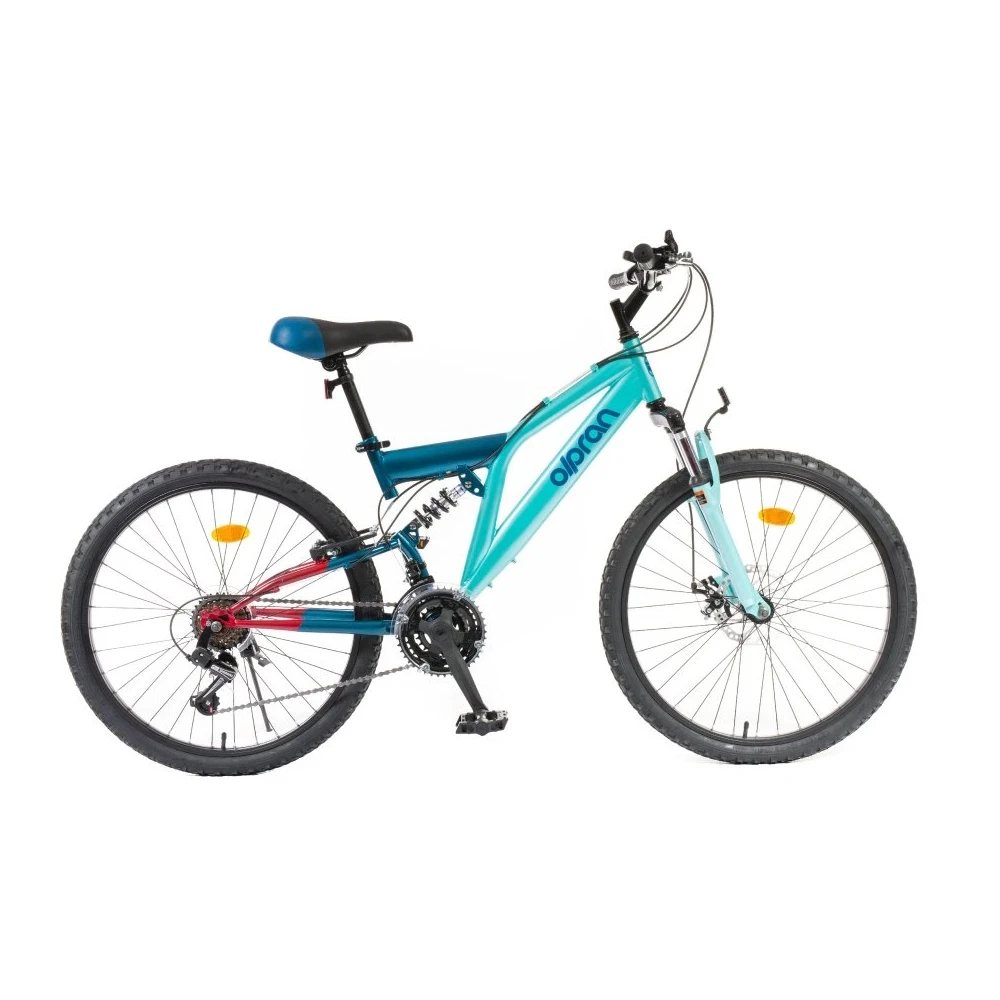 Olpran Culex ALU 24" - model 2026 modrá/červená - 15" (150-165 cm)