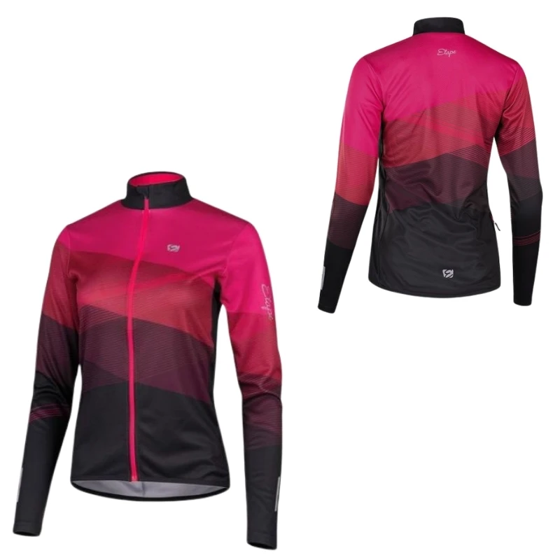 Etape Gaia magenta/čierna - M