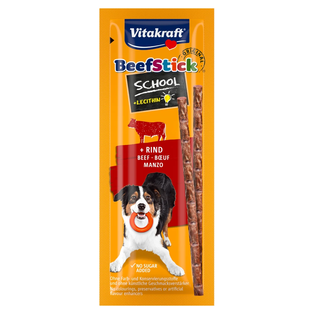 Vitakraft Beef Stick School - hovädzie (10 kusov, 20 g)